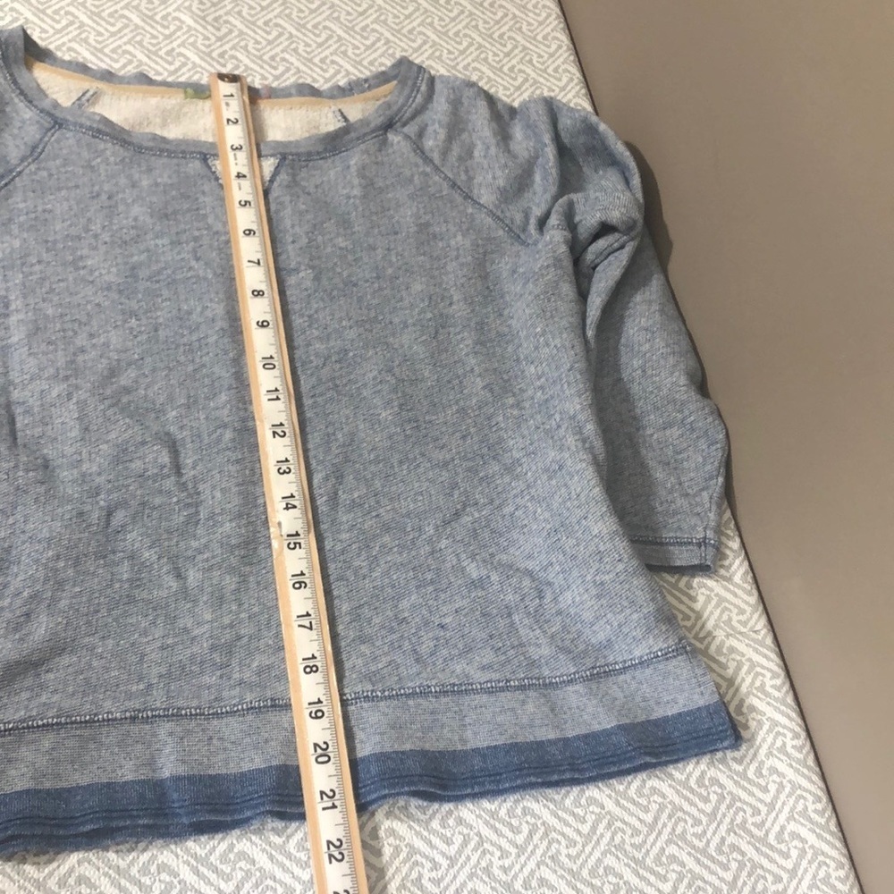 Alternative Raglan Blue/White Pullover Small - Picture 9 of 11